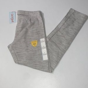 Cat & Jack Girl’s Gray Full Length Leggings Size L (10/12) NWT